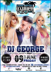 Oxygen Sunny Beach - DJ George @ Sunny Beach | Burgas | Bulgaria